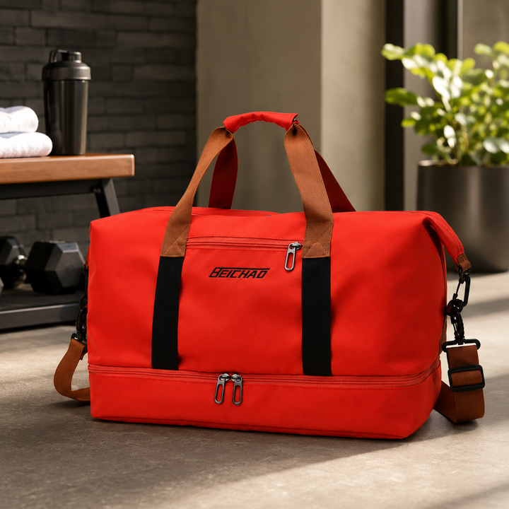 Sports Duffel Bag Water Resistant Travel Carry Bag