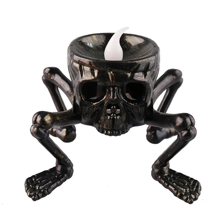 Flameless LED Tea Light Candles Halloween Decor