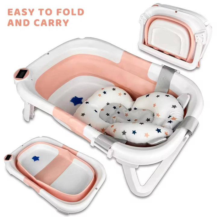 Foldable Newborn Bath Tub Portable Baby Bath Tub