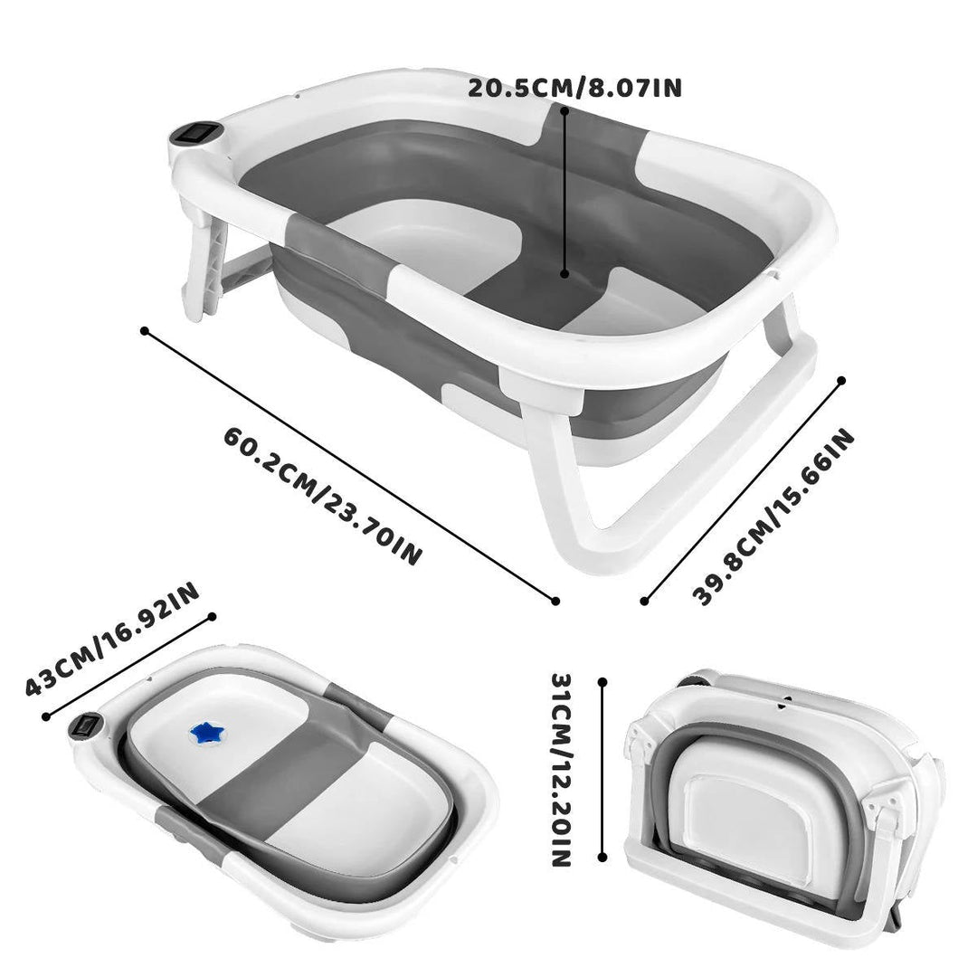 Foldable Newborn Bath Tub Portable Baby Bath Tub