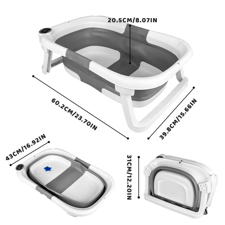 Foldable Newborn Bath Tub Portable Baby Bath Tub