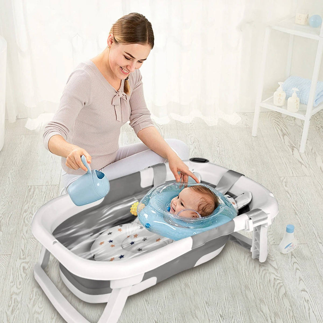 Foldable Newborn Bath Tub Portable Baby Bath Tub