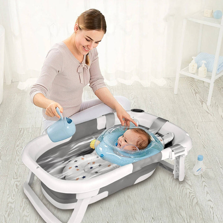Foldable Newborn Bath Tub Portable Baby Bath Tub
