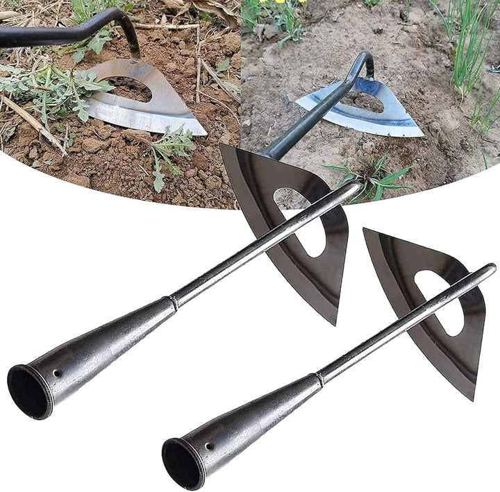 Garden Hoe Tool Set Weeding Tools Long Handle All-Steel