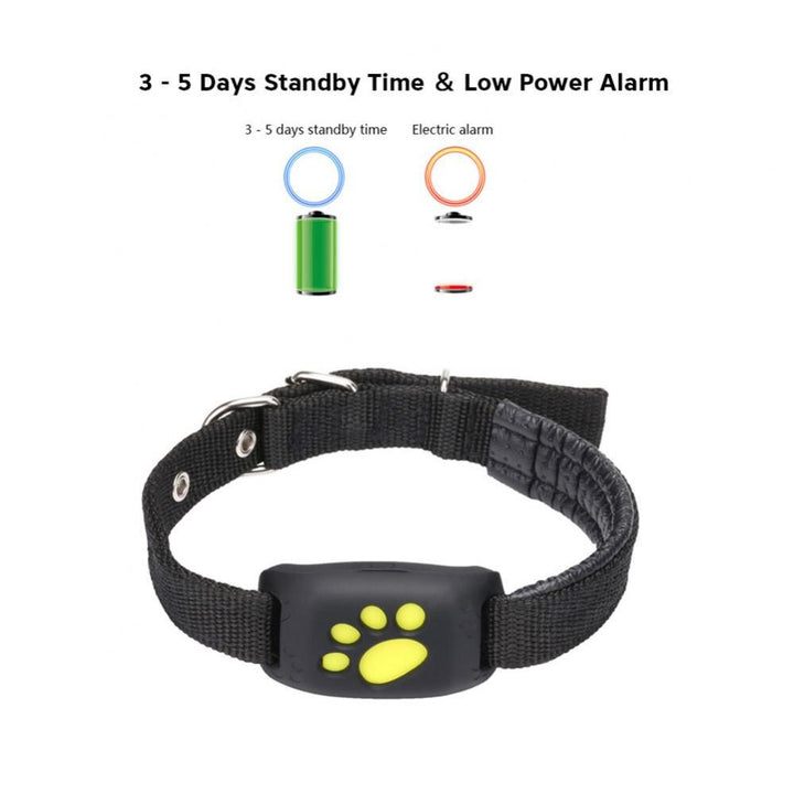 GPS Cat Tracker Real-Time Location Device Geofencing Alert