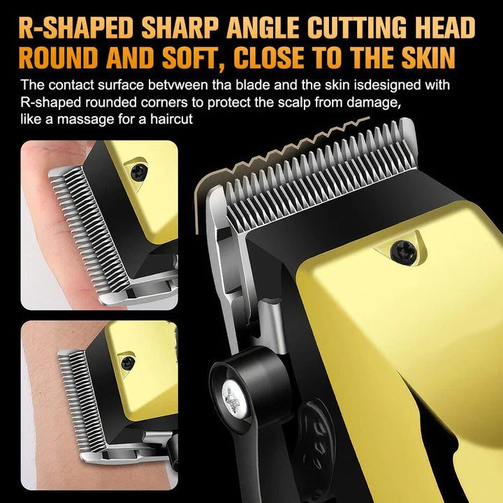 Cordless Hair Clipper Beard Trimmer Grooming Kit