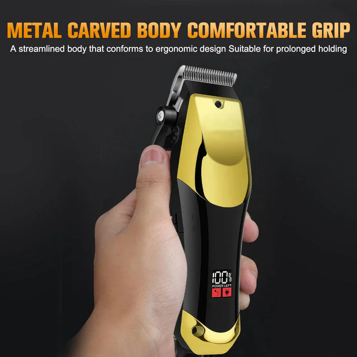 Cordless Hair Clipper Beard Trimmer Grooming Kit