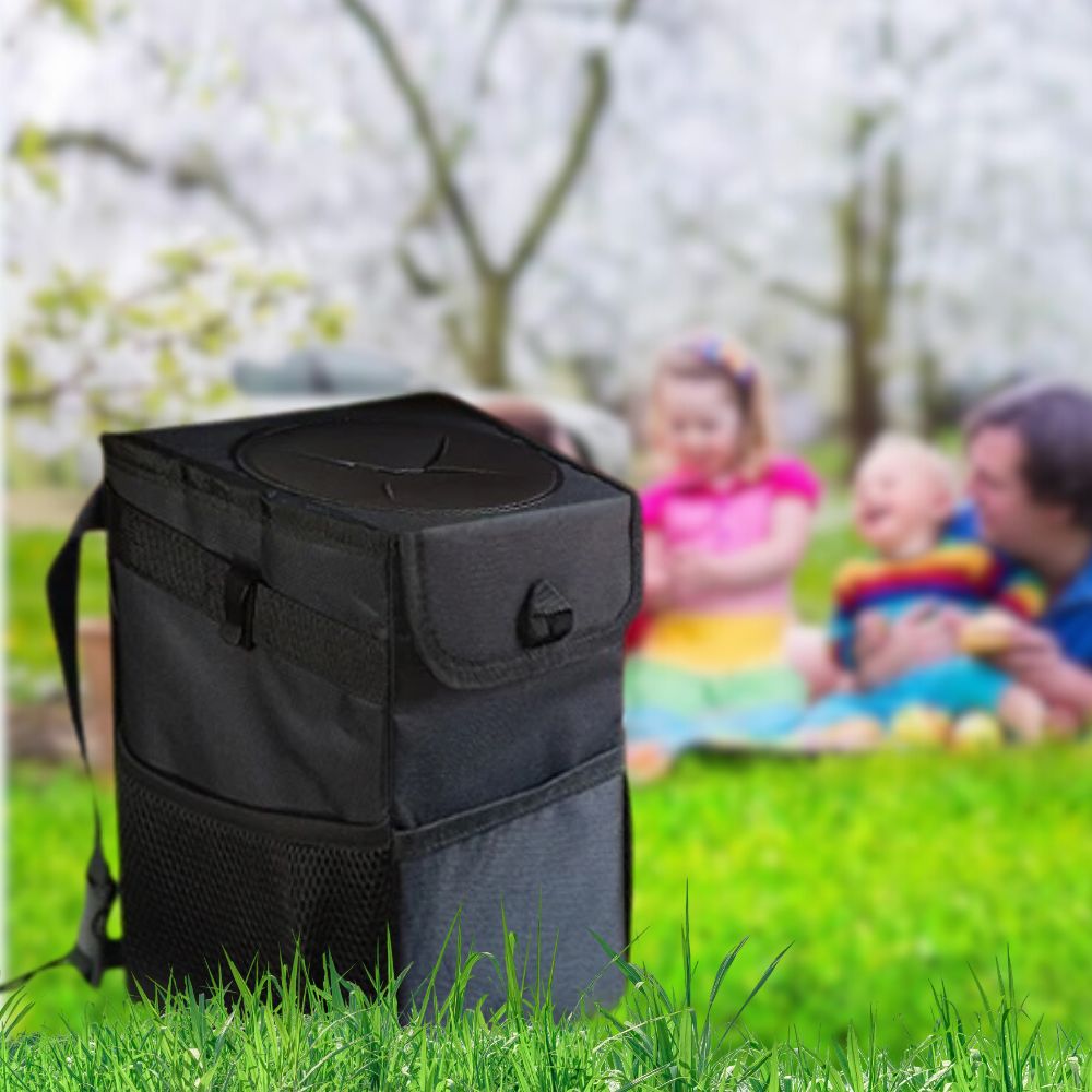 Hanging Waterproof Car Trash Can Bin