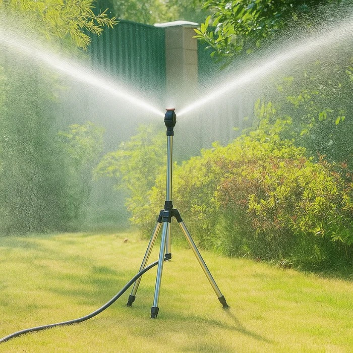 High-Pressure Rotating Tripod Sprinkler System