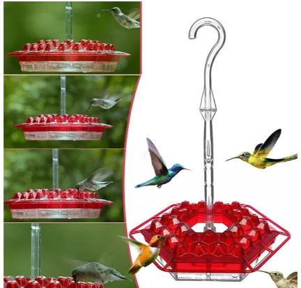 Hummingbird Feeder Ant Proof Hanging Outdoor Perch