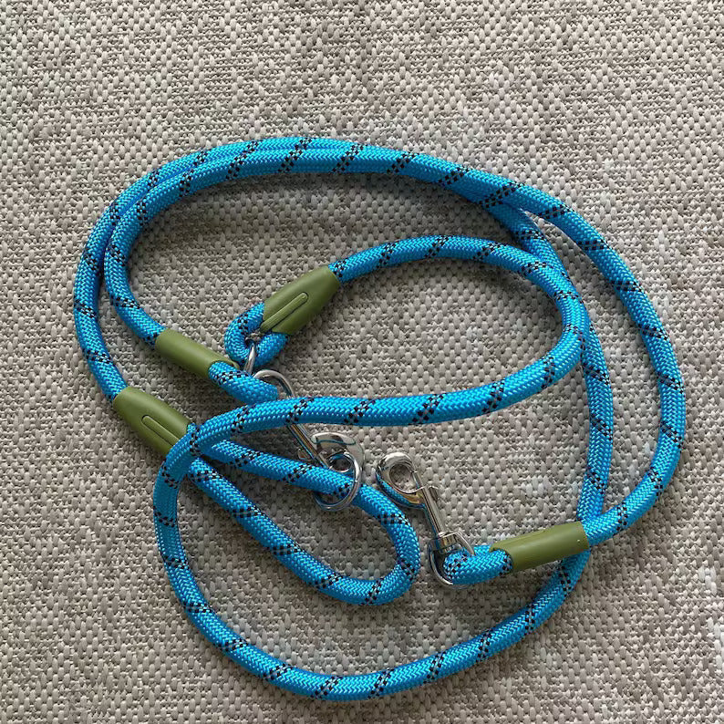 Hands-Free Dog Leash Adjustable Belt Attachment System