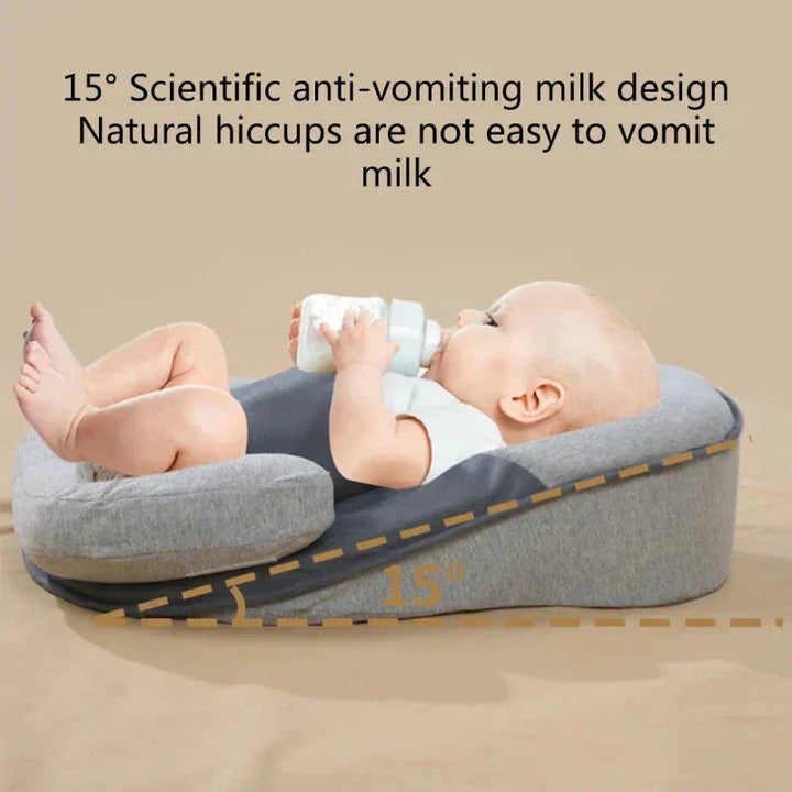 Infant Pillow Baby Nest Bed Head Cushion Anti-Spit Up