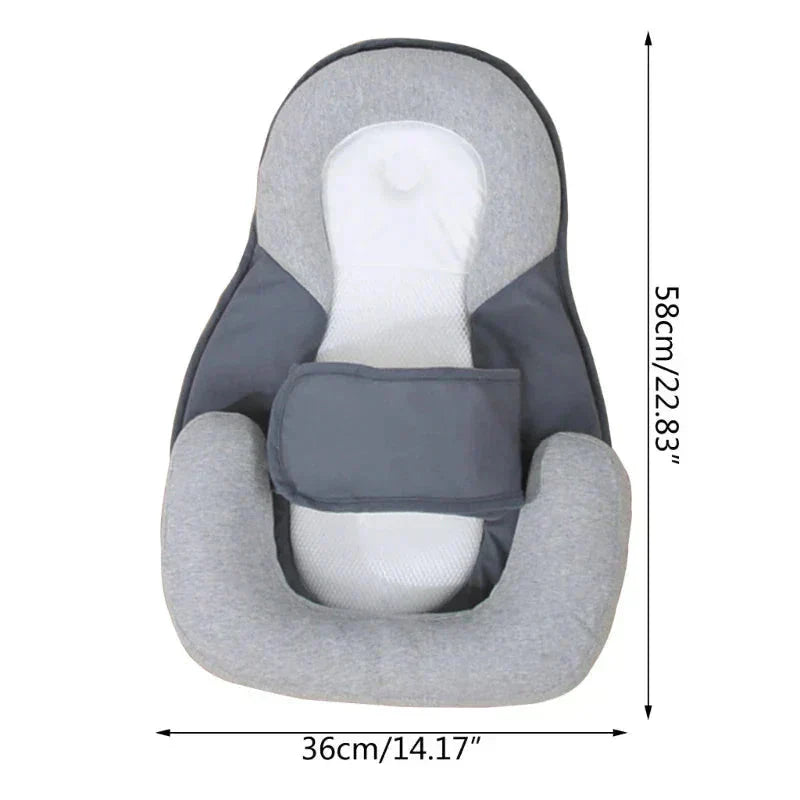 Infant Pillow Baby Nest Bed Head Cushion Anti-Spit Up
