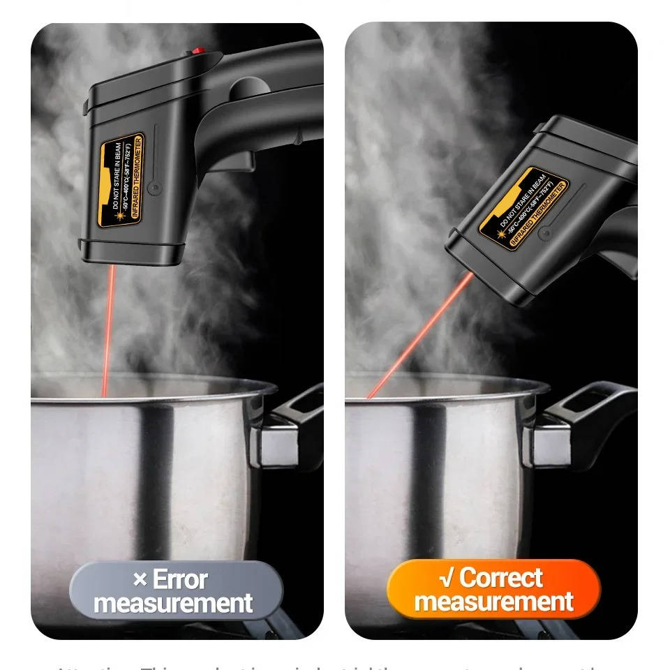 Infrared Laser Thermometer Digital Non-Contact Temperature Gun