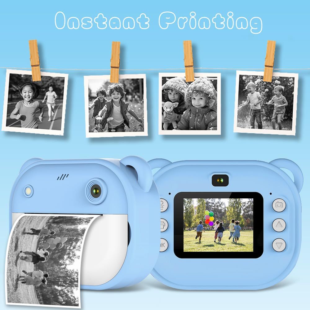 Instant Camera Printer Portable Thermal Photo Printer