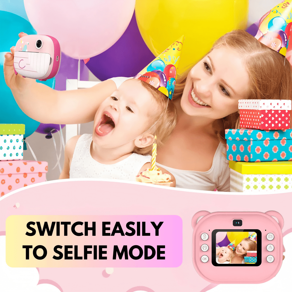 Instant Camera Printer Portable Thermal Photo Printer