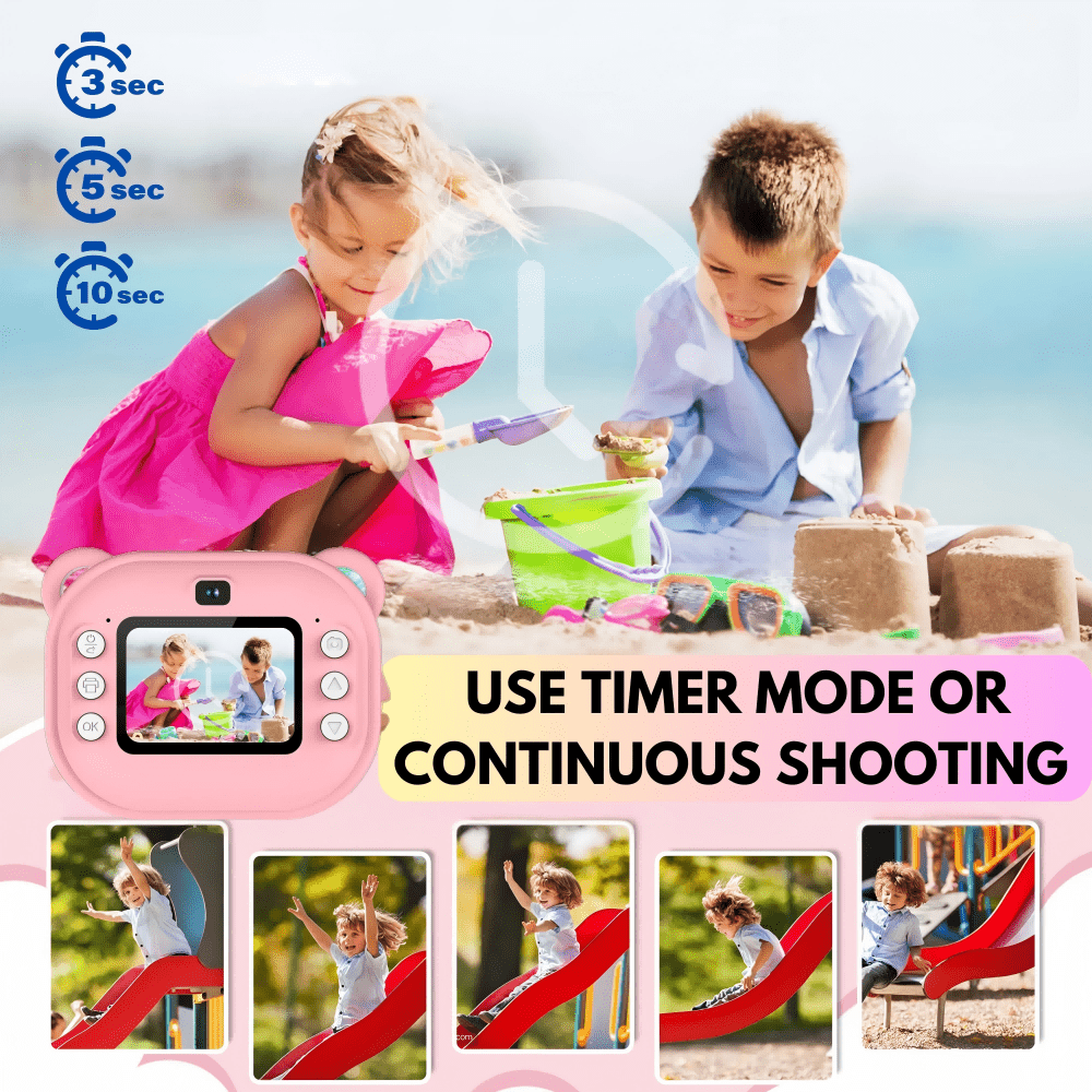 Instant Camera Printer Portable Thermal Photo Printer