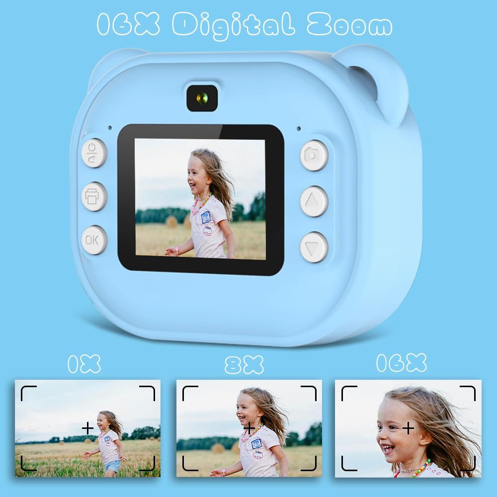 Instant Camera Printer Portable Thermal Photo Printer