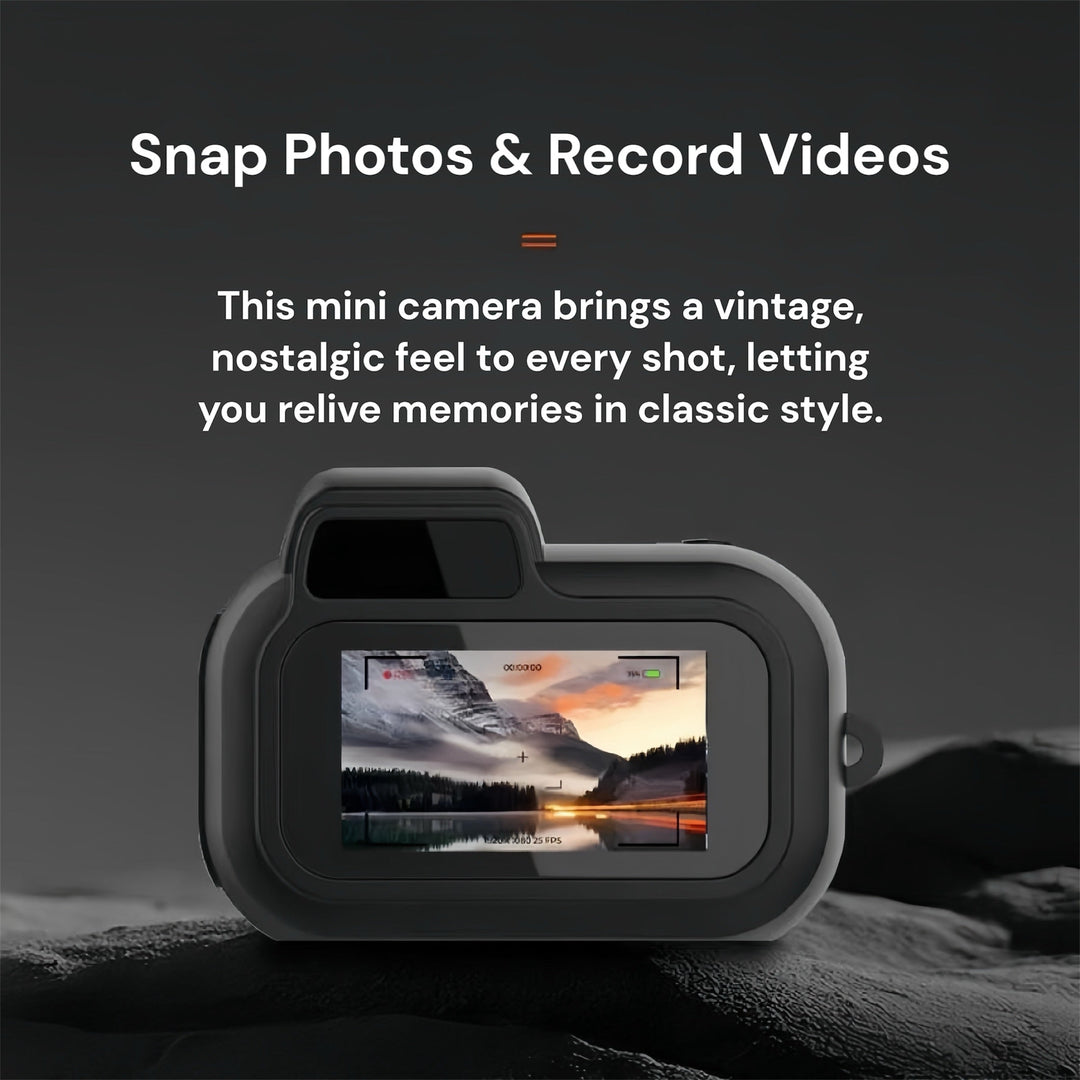 Instant Film Camera Mini Vintage Style Camera