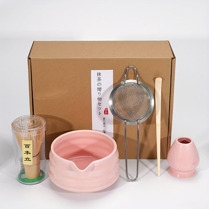 Japanese Tea Ceremony Set Bowl Whisk