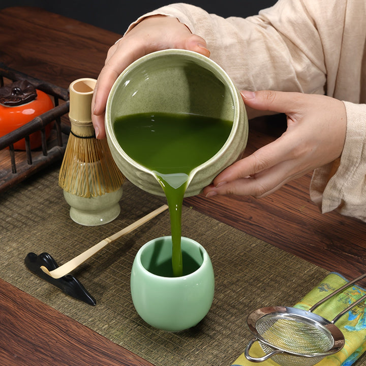 Japanese Tea Ceremony Set Bowl Whisk