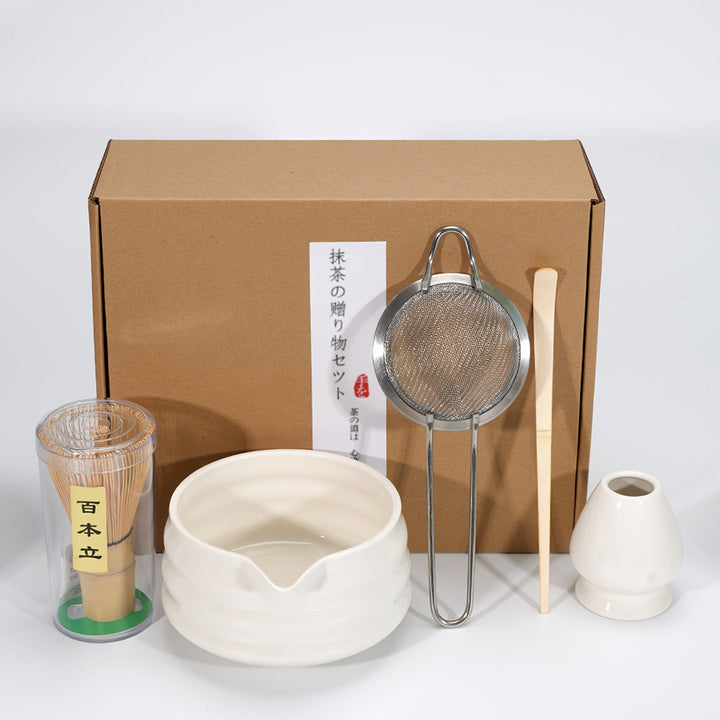 Japanese Tea Ceremony Set Bowl Whisk