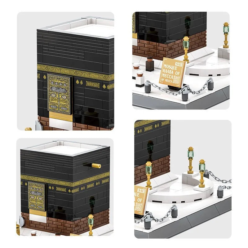 Kaaba Building Blocks Toy Set Mecca Mosque Construction Kit