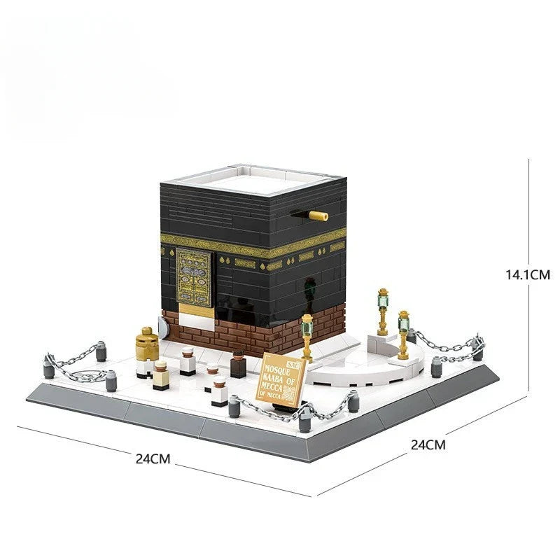 Kaaba Building Blocks Toy Set Mecca Mosque Construction Kit