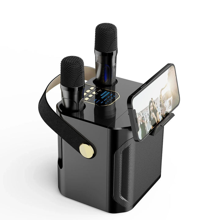 Karaoke Bluetooth Speaker Portable 360 Degree Sound System