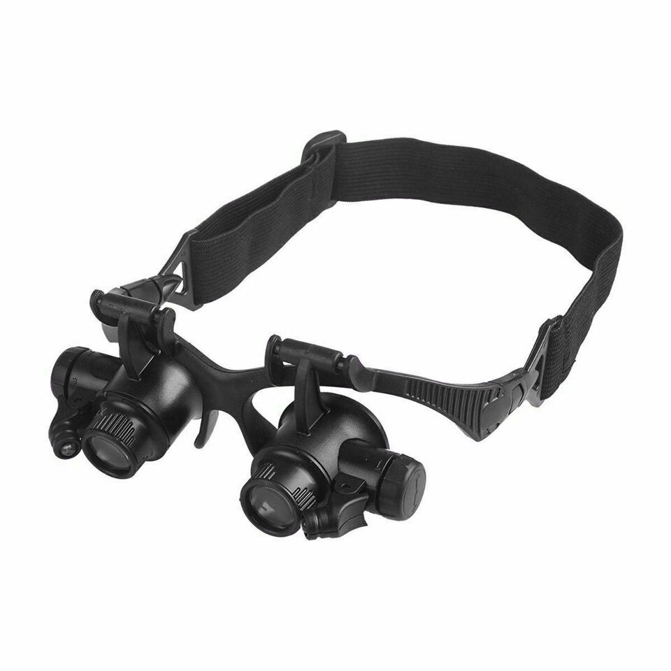 LED Magnifying Glasses Adjustable Brightness Reading Aid