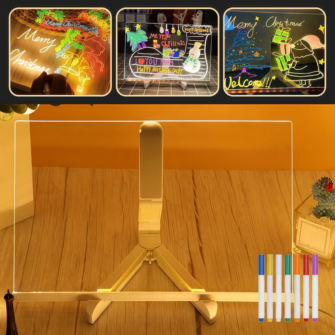LED Writing Board Drawing Tablet for Kids