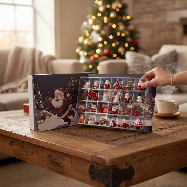 Advent Calendar with 24 Mini Figurines