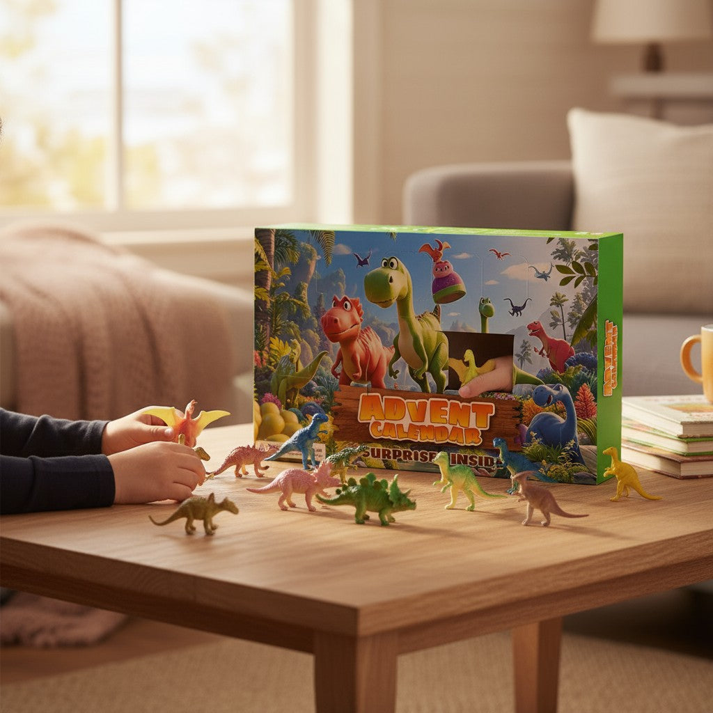 Dinosaur Advent Calendar 24 Pieces Set