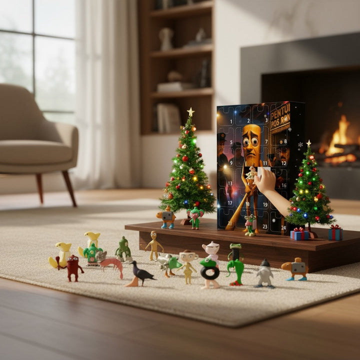 Kids Advent Calendar Holiday Gift 24 Days