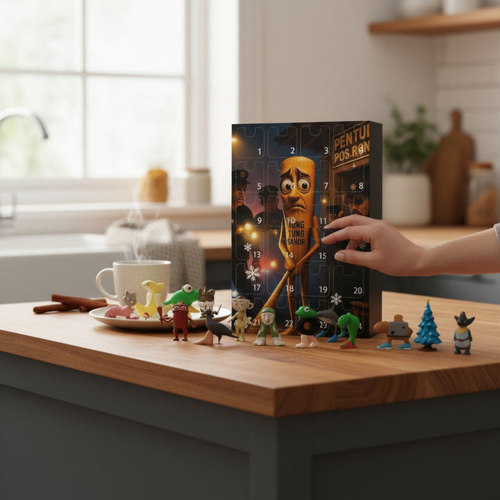 Kids Advent Calendar Holiday Gift 24 Days