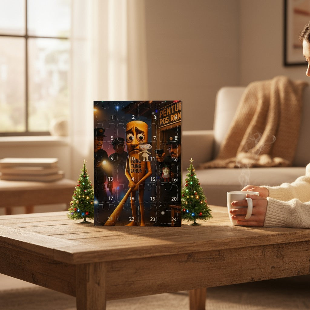 Kids Advent Calendar Holiday Gift 24 Days