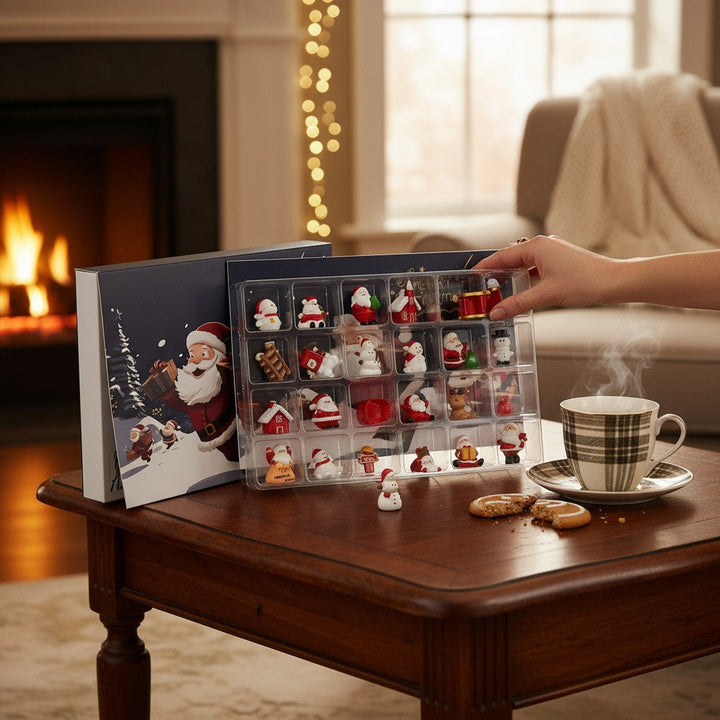Advent Calendar with 24 Mini Figurines