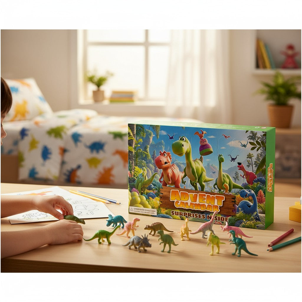 Dinosaur Advent Calendar 24 Pieces Set
