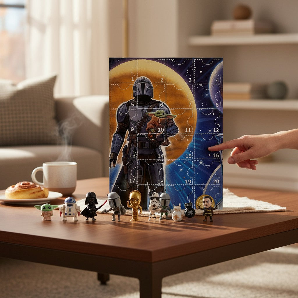 Yoda Advent Calendar Kids Christmas Gift