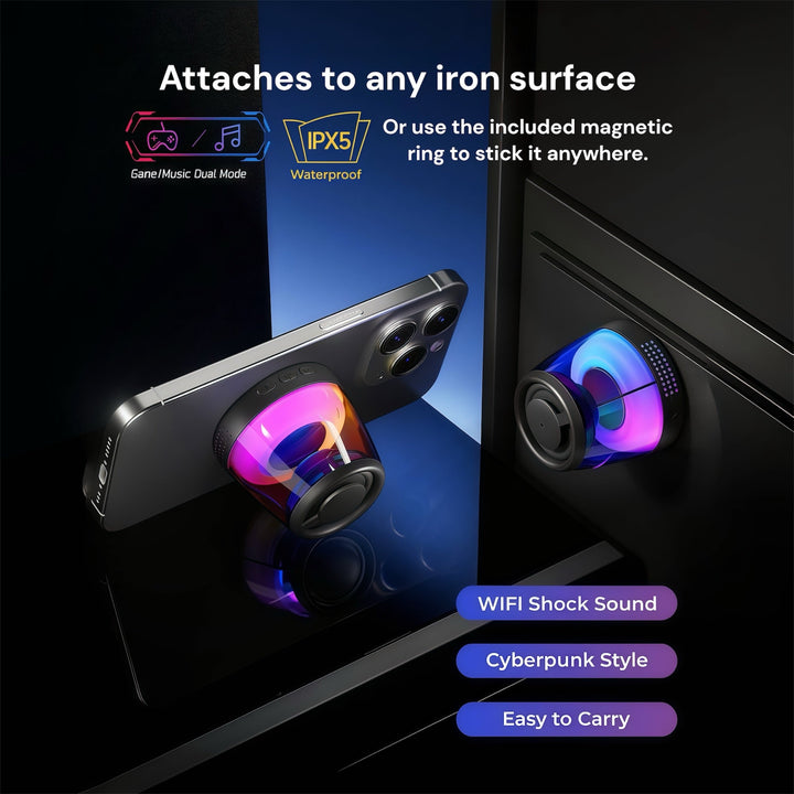 Bluetooth Speaker RGB Light Outdoor