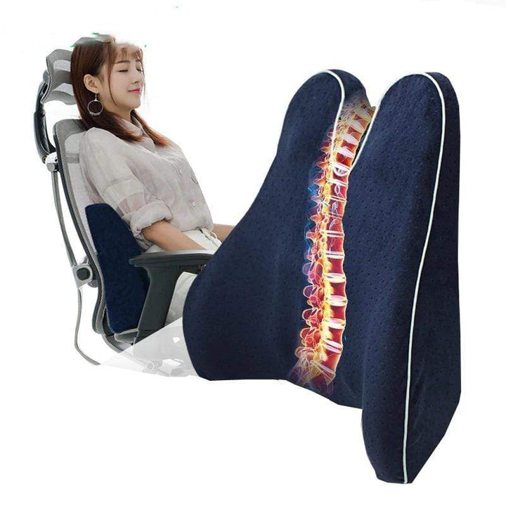 Memory Foam Lumbar Support Cushion Pillow