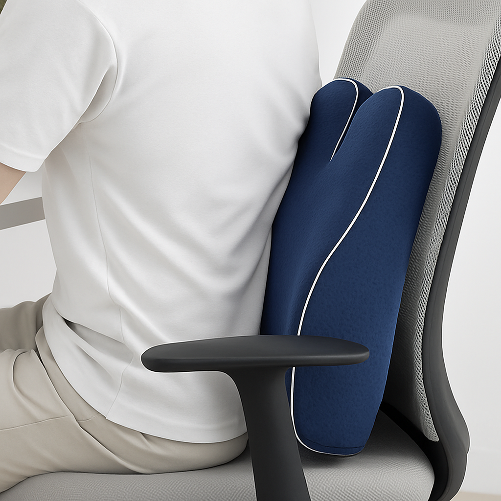 Memory Foam Lumbar Support Cushion Pillow
