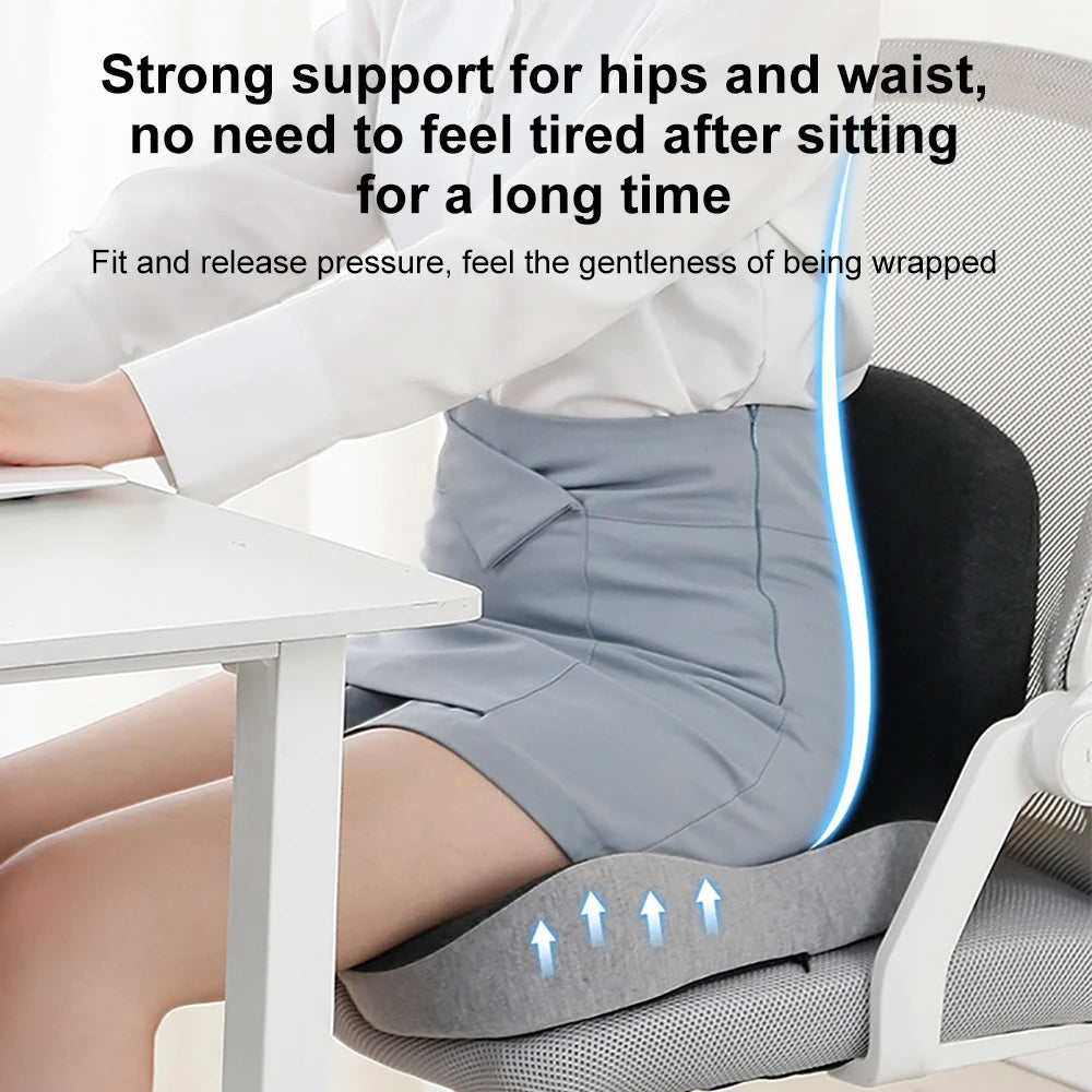 Lumbar Support Cushion Pillow Memory Foam