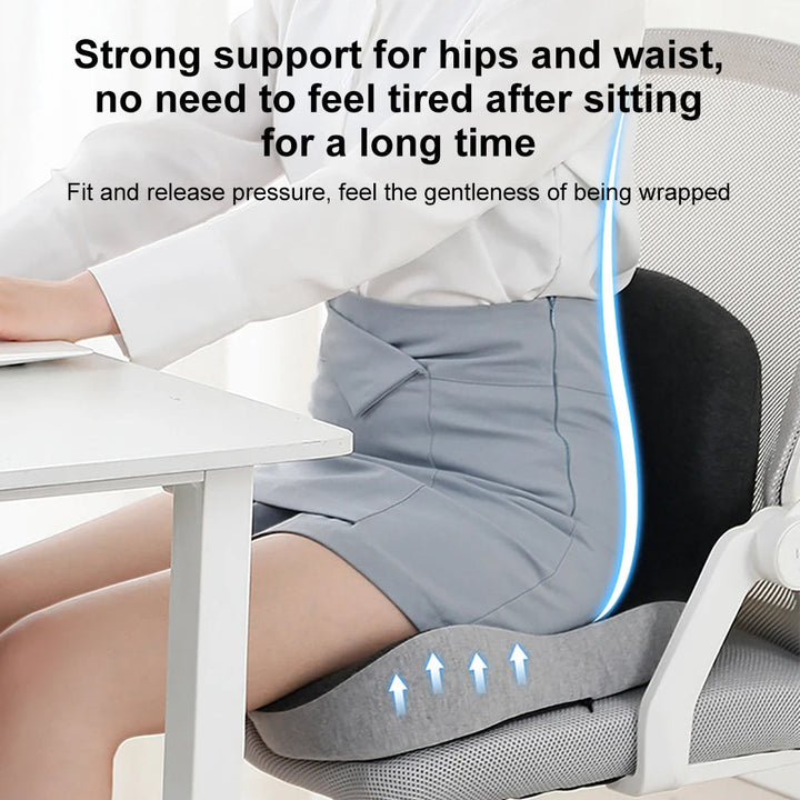 Lumbar Support Cushion Pillow Memory Foam