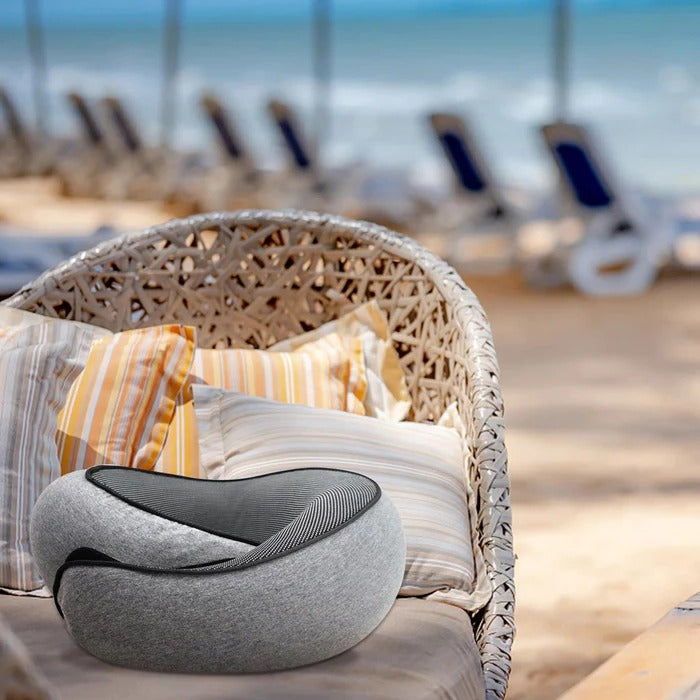Memory Foam Travel Neck Pillow Support Cushion