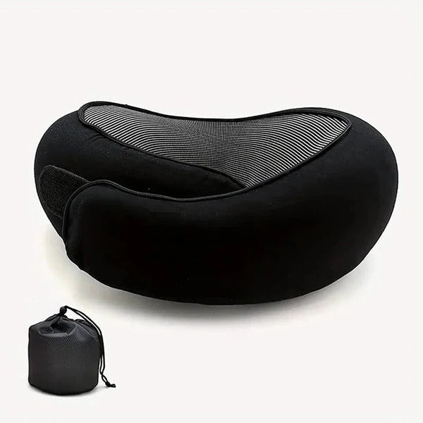 Memory Foam Travel Neck Pillow Support Cushion