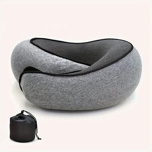 Memory Foam Travel Neck Pillow Support Cushion