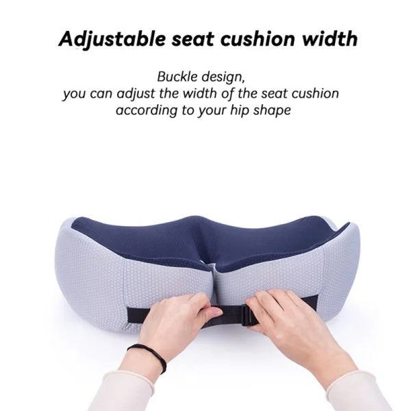 Memory Foam Seat Cushion for Sit Bone Support Relief