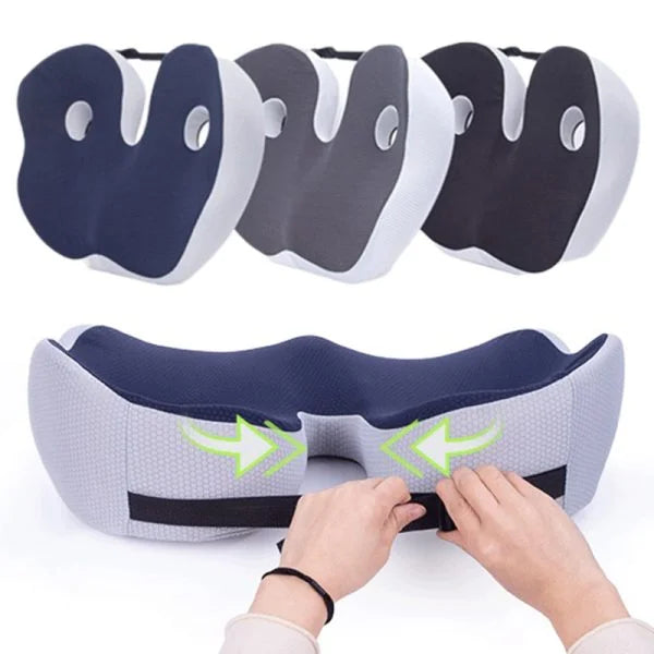 Memory Foam Seat Cushion for Sit Bone Support Relief