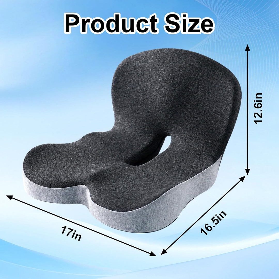 Memory Foam Seat Cushion for Car Truck Driver